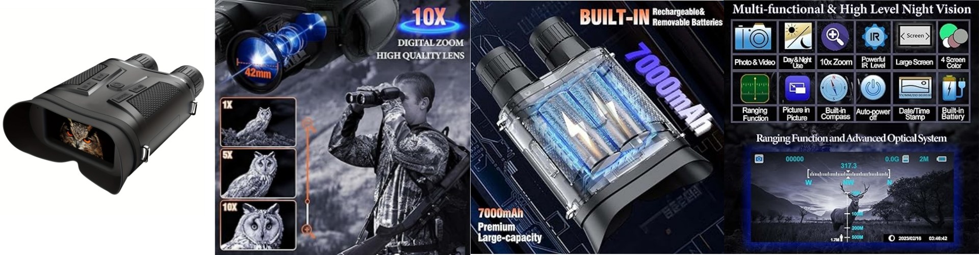 qualidade óculos de proteção da visão noturna fábrica