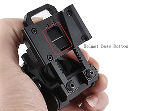 Máquina de visão noturna tática L4G24 PVS15 18 Acessórios de montagem de capacete 4