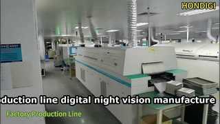 Linha de produção fabricação de visão noturna digital