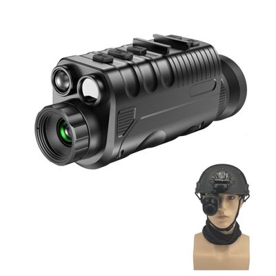 Dispositivo de tiro de longa distância de peso leve, câmera HD de precisão monocular 4K 6X 4X tática