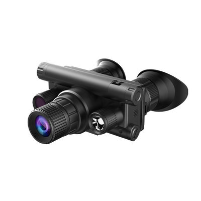 Óculos de visão noturna 4K para adultos - Monocular de visão noturna montado no capacete com 4 modos de cores 8X de ampliação, 32G HD Gravação e reprodução para vigilância de acampamento