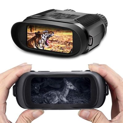 2X Magnificação Binoculares de visão noturna com LED IR de 3W 850mm