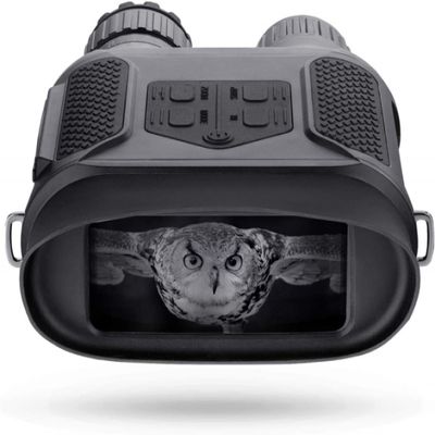 2X Magnificação Binoculares de visão noturna com LED IR de 3W 850mm