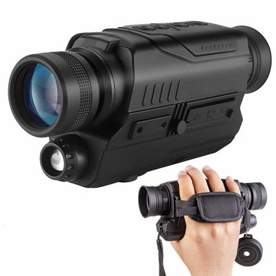 Telescópio monocular de visão noturna de 40 mm com imagem infravermelha 186x83x62MM