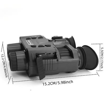 Binocular Nv8000 3d Óculos de visão digital à noite Infravermelho Flip Up Scope