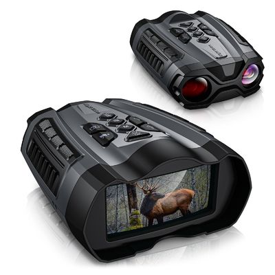 3.7V Digital Recarregável Visão Noturna Binoculares de Caça 1080P infravermelho