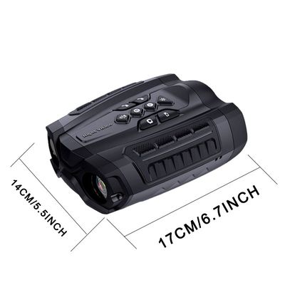 3.7V Digital Recarregável Visão Noturna Binoculares de Caça 1080P infravermelho