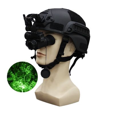 Display 3D Binoculares táticos de visão noturna com binoculares digitais de capacete infravermelho HD