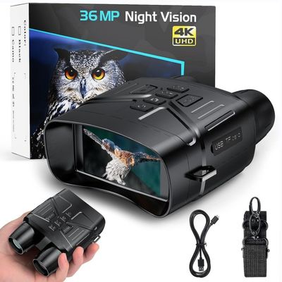 Óculos de visão nocturna de infravermelho real 4.5V 6.0V Voltagem de operação digital
