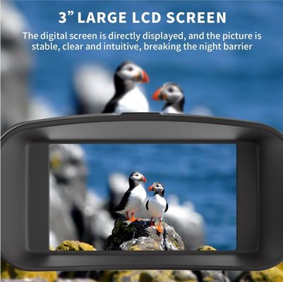 400m IR Distância 3 polegadas Display Digital Visão Noturna Binoculares Vigilância Exército Nvgs