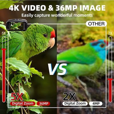 400m IR Distância 3 polegadas Display Digital Visão Noturna Binoculares Vigilância Exército Nvgs