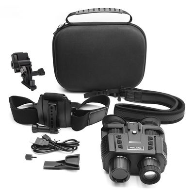 Infravermelho Ir Visão Noturna Binoculares 850nm 8X Digital HD cabeça montada para capacete