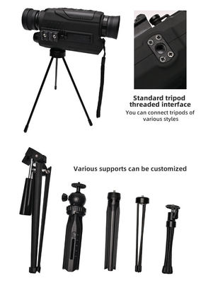 Instrumentos ópticos Visão noturna de grau militar Dispositivo monocular Tecnologia infravermelha 5x