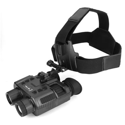Óculos de visão tática de noite montados na cabeça 4K FHD HD 250-300m Binoculares Nvg