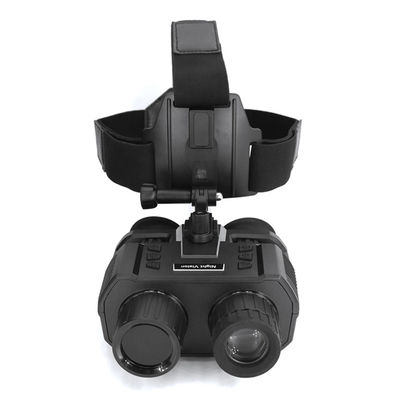 Óculos de visão tática de noite montados na cabeça 4K FHD HD 250-300m Binoculares Nvg