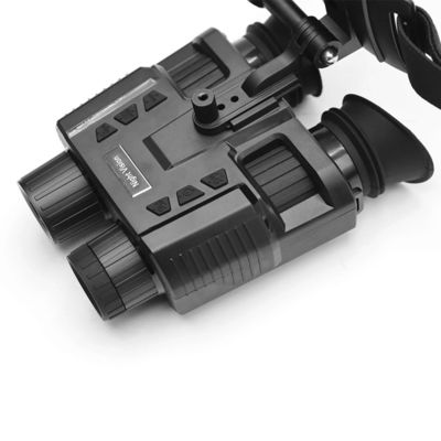Óculos de visão tática de noite montados na cabeça 4K FHD HD 250-300m Binoculares Nvg