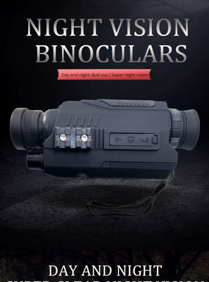 Envg Visão Noturna Binocular 6X Telescópio de Caça Digital Full Color Nvgs