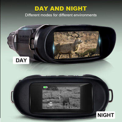 400M Full Dark Night Vision Binóculos infravermelhos para caça Óculos de noite infravermelhos