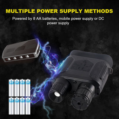 400M Full Dark Night Vision Binóculos infravermelhos para caça Óculos de noite infravermelhos