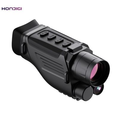 200m 5X 1080p HD Digital Monocular de Visão Noturna Com Funções de Reprodução de Vídeo
