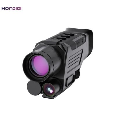 Resolução Monoculares de Visão Noturna de Caça Câmera 6X Ajuste de Brilho Digital