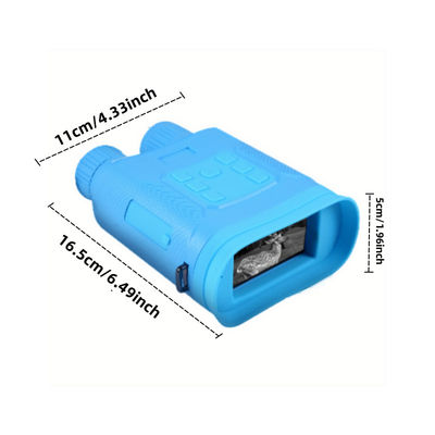 Visão noturna com pouca luz Binoculares Detector de infravermelho de 850 mm para adultos