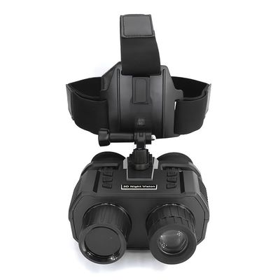 Capa de visão noturna montada Binoculares Óculos IR Óptica digital Visão para caça