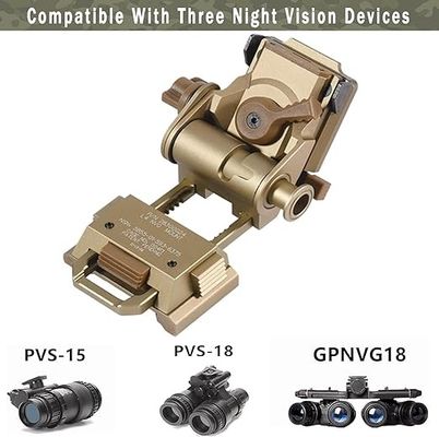L4G24 NVG Metal Helmet Mount Dispositivos de Visão Noturna Óculos de Visão Noturna Acessórios