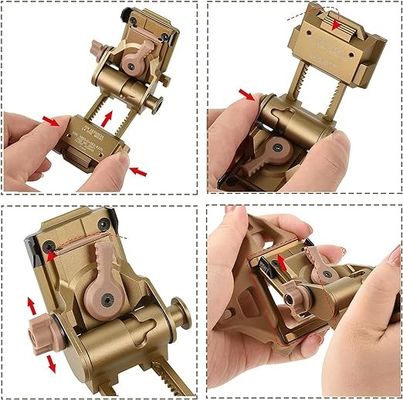 L4G24 NVG Metal Helmet Mount Dispositivos de Visão Noturna Óculos de Visão Noturna Acessórios