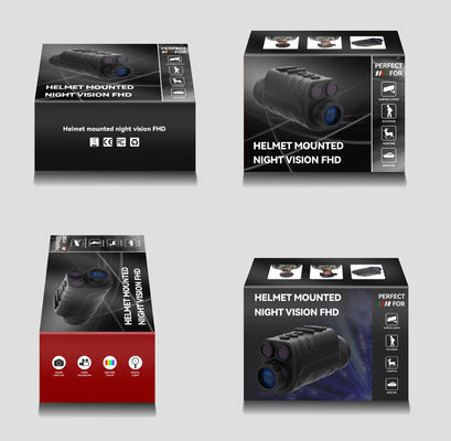 Óculos de visão nocturna civis TIPO C USB Bateria de lítio recarregável Resolução 9 milhões