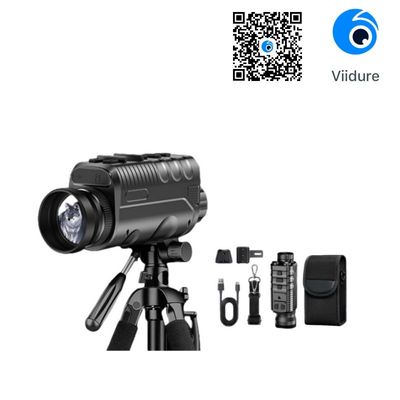 6X Magnificação Digital Óculos de Visão Noturna 1080P Resolução de vídeo 256GB Mídia de armazenamento