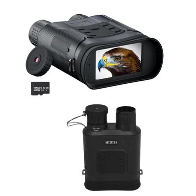Óculos monoculares de visão noturna que se ligam ao capacete 5X Óculos militares