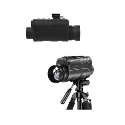 Dispositivo de tiro de longa distância de peso leve, câmera HD de precisão monocular 4K 6X 4X tática