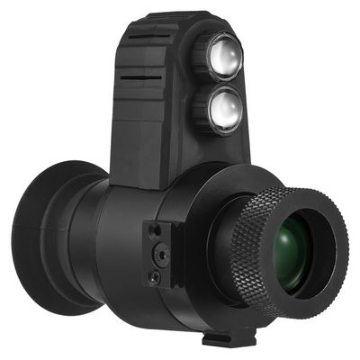 Dispositivo monocular de visão nocturna com retículo digital.