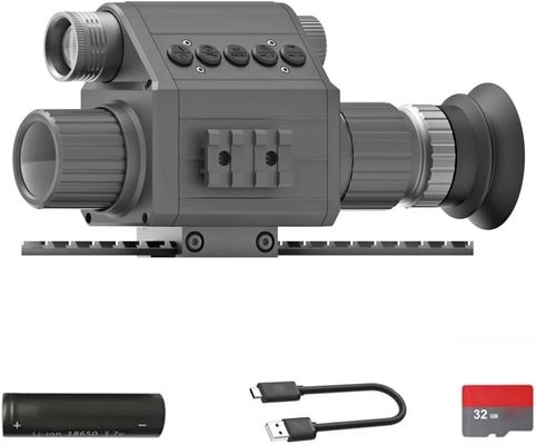 M5 Digital 1080P Day &amp; Night Vision Rifle Scope Hunting Monocular Camera com 850 ou 940nm IR (M5-50-IR940-GP)