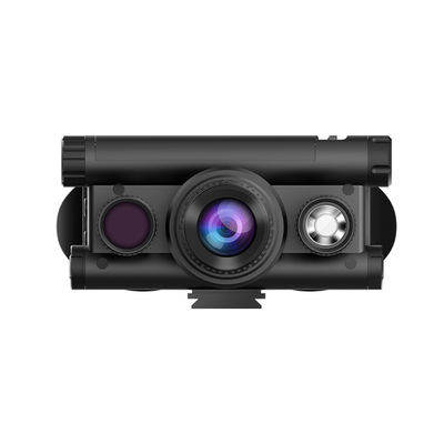 Óculos de visão noturna 4K para adultos - Monocular de visão noturna montado no capacete com 4 modos de cores 8X de ampliação, 32G HD Gravação e reprodução para vigilância de acampamento