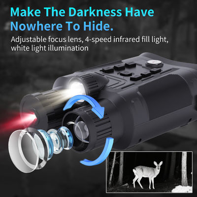 Binóculos de Visão Noturna Infravermelha Mini90 com Zoom Óptico 6X, Fotos de 40MP e Vídeo 4K, Bateria de 15 Horas, Veja no Escuro para Pesca, Passeios de Barco, Caminhadas e Camping