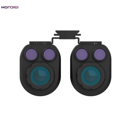 Óculos de visão noturna montados no capacete com zoom digital 4X resolução de foto de 42M e conectividade WIFI